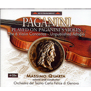寡婦加農砲完整版-帕格尼尼:1~5號小提琴協奏曲(附贈未發表的慢板及寡婦加農砲歷史簡介光碟)