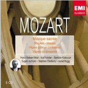 莫札特:著名聖樂作品集 (作曲家盒裝系列20)