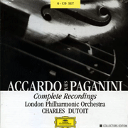 帕格尼尼:六首小提琴協奏曲＆廿四首綺想曲(典藏家)