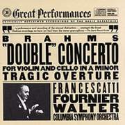 雙提琴協奏奏曲&悲劇序曲(法蘭西斯卡第&傅尼葉/華爾特:指揮)