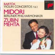 (sony)第一&二號小提琴協奏曲(美島綠:小提琴/梅塔:指揮)