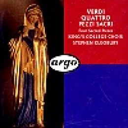 (decca-argo)Quattro Pezzi Sacri(Cleobury)
