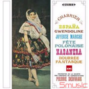 夏布里耶:管弦樂曲集(TOCE 1300)