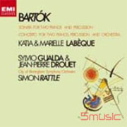 巴爾托克:為雙鋼琴與打擊樂之協奏曲＆為雙鋼琴與打擊樂之奏鳴曲