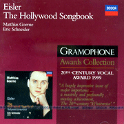 艾斯勒:好萊塢歌曲集