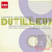 杜提厄:大提琴協奏曲＆小提琴協奏曲＆交響曲等 (二十世紀作曲家系列)