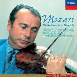 莫札特:小提琴協奏曲第3-5號(國際中文版297)