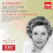 理查史特勞斯最後四首歌(EMI大師原典20)