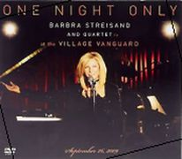 僅此一夜-芭芭拉史翠珊與四重奏前衛村現場演唱實錄(DVD＋CD)