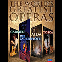 偉大歌劇`阿伊達＆卡門＆魔笛＆托斯卡