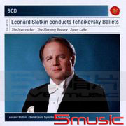 史拉特金指揮柴可夫斯基三大芭蕾名曲(6CD)(典範大師套裝系列46)