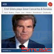 協奏曲與奏鳴曲作品集 (4CD)(典範大師套裝系列53)