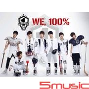 第一張單曲專輯「We, 100%」(韓國進口版)