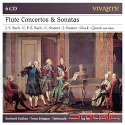 巴哈＆史塔密茲＆葛路克＆鄺茲等人：長笛協奏曲＆長笛奏鳴曲(VIVARTE 古樂套裝系列17)