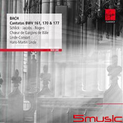 巴哈：三首清唱劇-來吧美麗的死＆我呼喚?＆主耶穌基督等(新‧古典長紅)