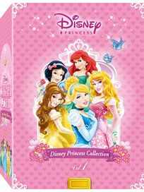 迪士尼公主典藏套裝 1 (白雪公主/仙履奇緣/睡美人/小美人魚/美女與野獸)