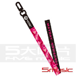 五月天/[諾亞同舟]證件吊帶(桃紅迷彩)