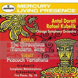 巴爾托克：奇異滿州官吏&高大宜:孔雀變奏曲