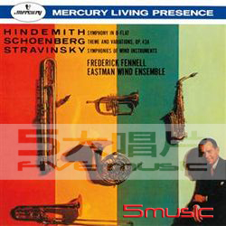 亨德密特&荀伯格&史特拉汶斯基作品:管樂演奏版