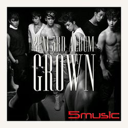 第三張專輯「Grown」(韓國進口B版)