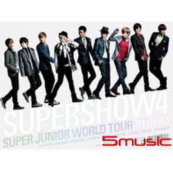 SUPER JUNIOR WORLD TOUR [SUPER SHOW 4](韓國進口版)