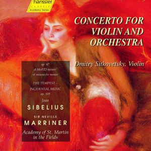 西貝流士：小提琴協奏曲、暴風雨組曲