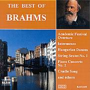布拉姆斯:大學慶典序曲，匈牙利舞曲，搖籃曲．(史上最偉大作曲家經典名曲(二)