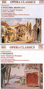 雷翁卡瓦諾＆馬斯卡尼:丑角＆鄉間騎士 歌劇全曲