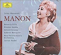 歌劇曼儂全曲( 席爾絲:女高音、魯戴爾指揮新愛樂管弦樂團)