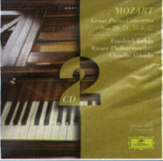 莫札特:第20.21.25.27號鋼琴協奏曲(原音再生2CD系列)