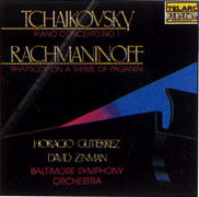 柴可夫斯基:第1號鋼琴協奏曲＆拉赫最尼諾夫:帕格尼尼主題狂想曲