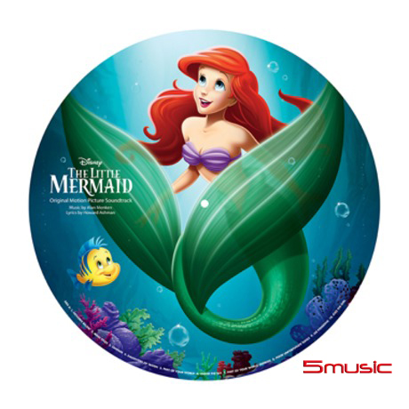 小美人魚-電影原聲帶(進口雙面彩膠)