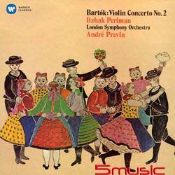 帕爾曼經典之聲6─巴爾托克：第二號小提琴協奏曲