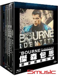 傑森包恩：機密檔案-(鐵盒合輯 藍光)