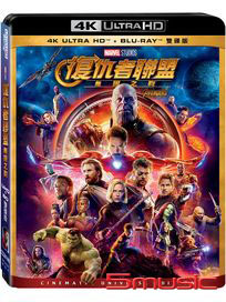 復仇者聯盟：無限之戰-(UHD+BD 雙碟限定版)