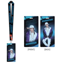 SUPER SHOW 8官方週邊-掛繩小卡組-銀赫(韓國進口)