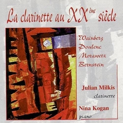 二十世紀四首單簧管音樂曲