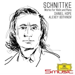 許尼提克：小提琴與鋼琴作品