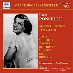 Rosa Ponselle-American Recordings 1939 and 1954