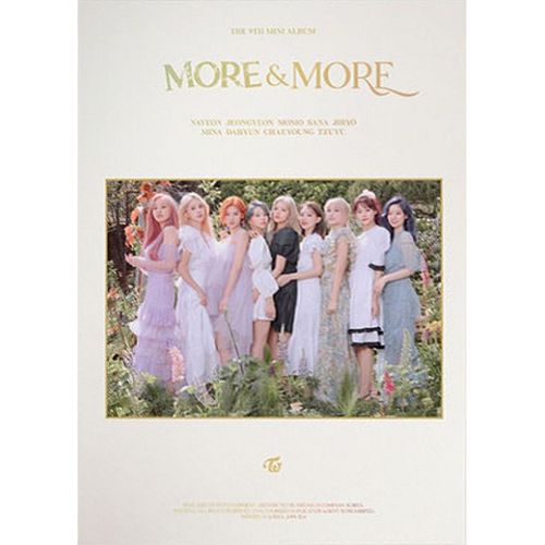 (B版)第九張迷你專輯「MORE & MORE」(韓國進口版)