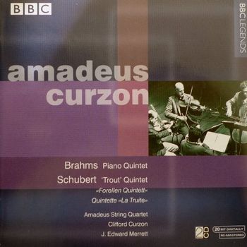 布拉姆斯:鋼琴五重奏、舒伯特鱒魚五重奏