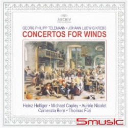 泰雷曼與克雷伯斯協奏曲輯