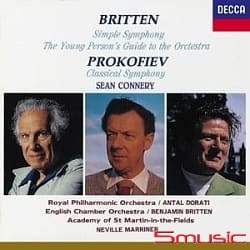 布烈頓:簡易交響曲＆青少年管弦樂入門＆普羅高菲夫:古典交響曲(國際中文版121)