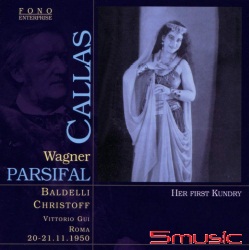 卡拉絲演唱華格納帕西法爾(3CD)