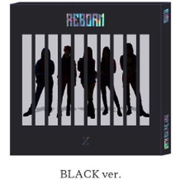 (BLACK版)第三張迷你專輯「REBORN」(韓國進口版)