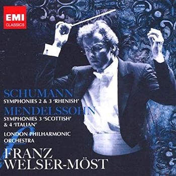 舒曼:第二＆三號交響曲＆孟德爾頌:第三＆四號交響曲