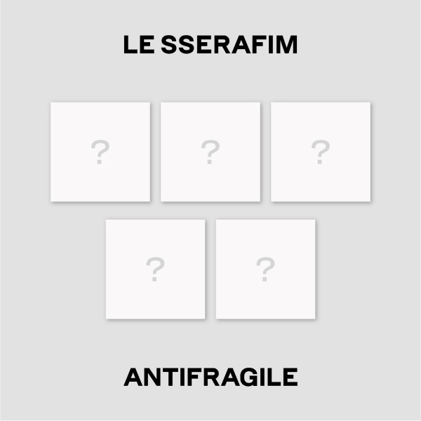 (WEVERSE/隨機版)第二張迷你專輯「ANTIFRAGILE