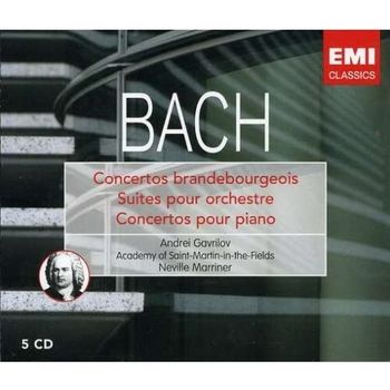 巴哈:布蘭登堡協奏曲＆鋼琴協奏曲＆管弦樂組曲 (作曲家盒裝系列01)