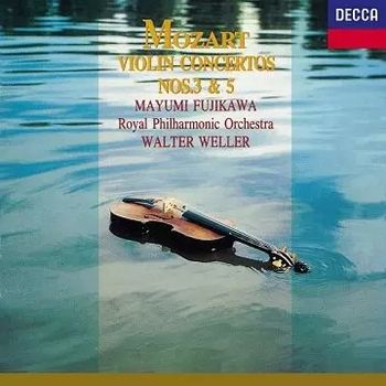 莫札特:第3＆5號小提琴協奏曲(國際中文72)