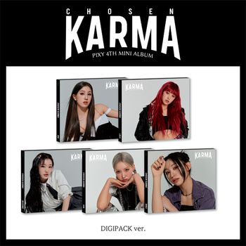 (隨機版)第四張迷你專輯「CHOSEN KARMA(DIGIPACK ver.)」(韓國進口版)
